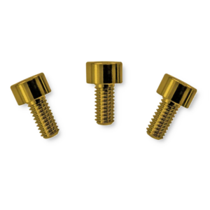 Floyd Rose FRNCSGDP locking nut screws gold