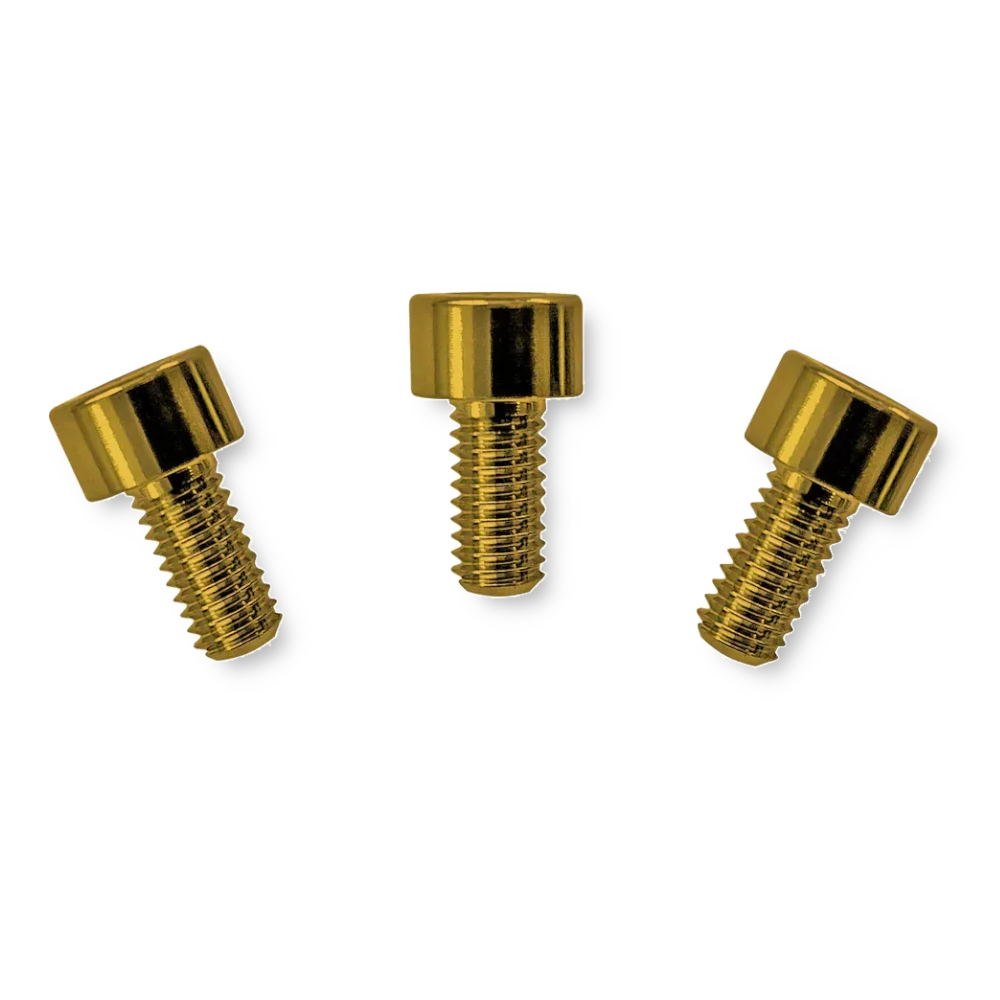 Floyd Rose FRNCSGDP locking nut screws gold