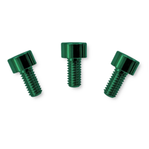 Floyd Rose FRNCSGNP locking nut screws green