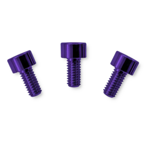 Floyd Rose FRNCSPLP locking nut screws purple