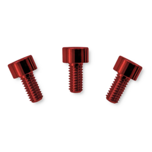 Floyd Rose FRNCSRDP locking nut screws red