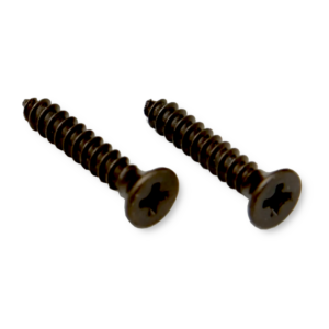 Floyd Rose FRNMSTBP nut top mounting screws black