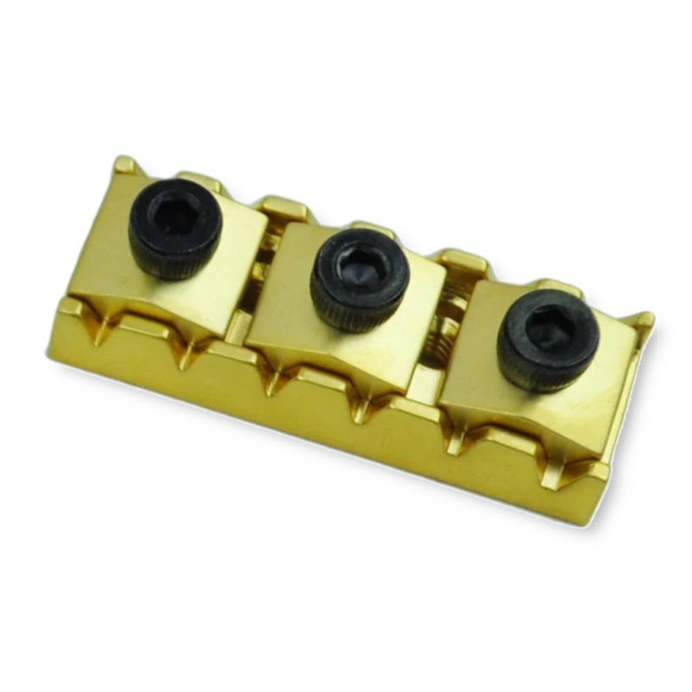 Floyd Rose FRNR3SGP locking nut satin gold