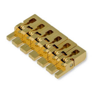 Floyd Rose FROBSS10GP bridge saddle set 10 inch gold
