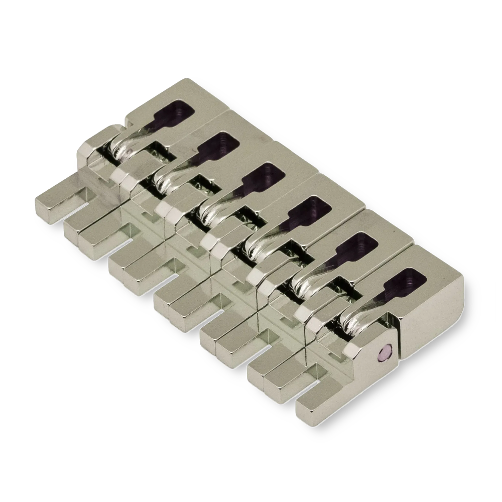 Floyd Rose FROBSS14NP bridge saddle set 14 inch nickel