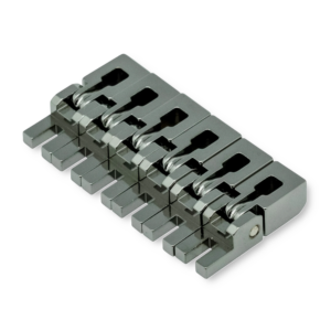 Floyd Rose FROBSSBN12 bridge saddle set 12 inch black nickel