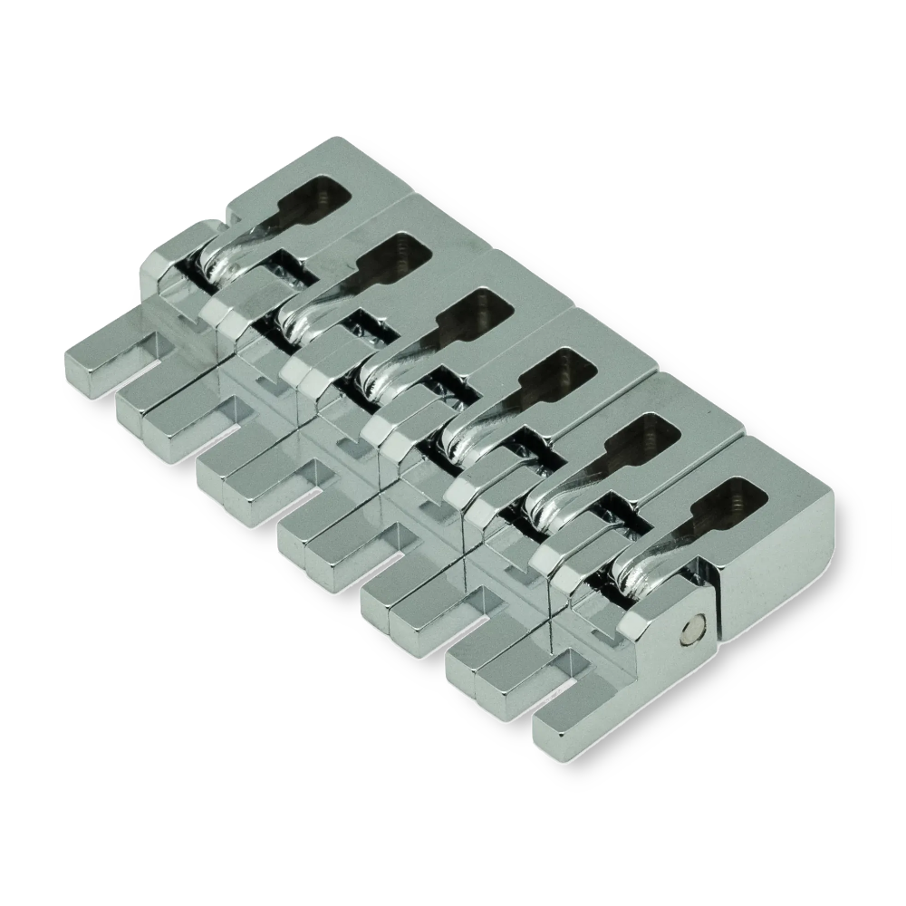 Floyd Rose FROBSSC12 bridge saddle set 12 inch chrome
