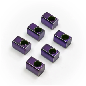 Floyd Rose FROSLIPLP string lock insert blocks purple