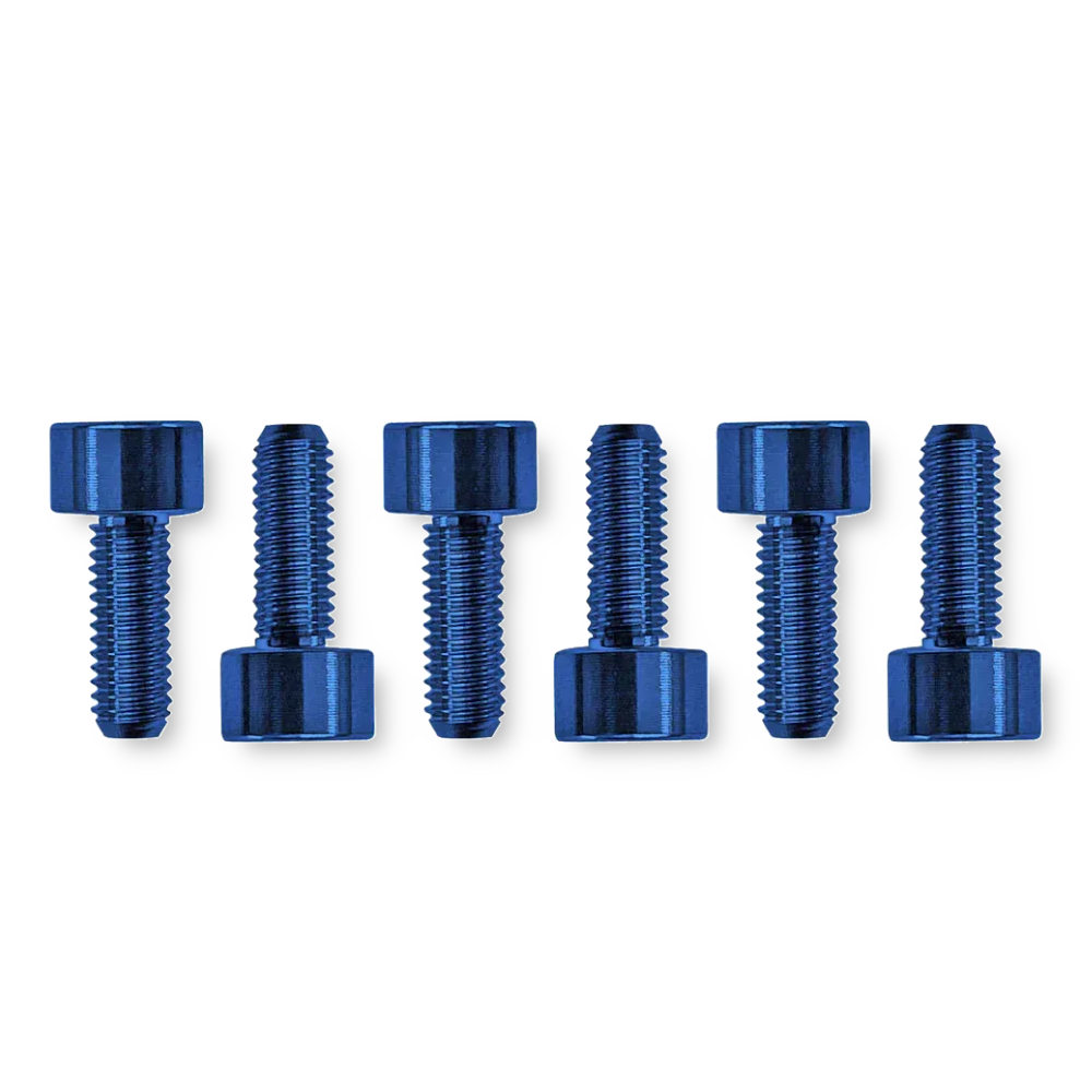 Floyd Rose FROSMSBLP saddle screws blue