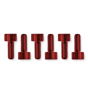 Floyd Rose FROSMSRDP saddle screws red