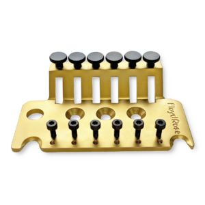 Floyd Rose FROTBPSGP Original base plate satin gold