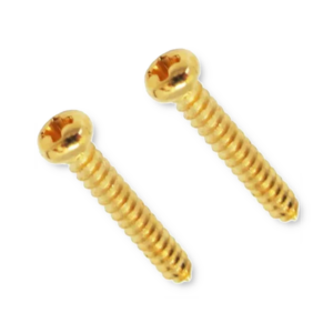 Floyd Rose FRSRSGP string retainer screws gold