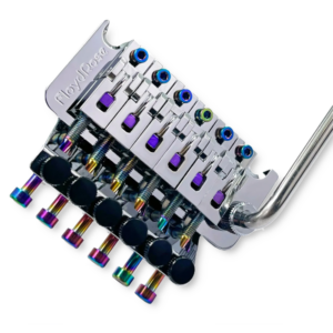 Floyd Rose FRT100-BC tremolo set, chrome/burnt chrome