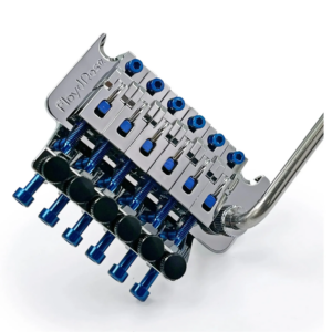 Floyd Rose FRT100-BL tremolo set, chrome/blue
