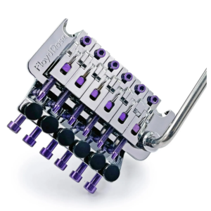 Floyd Rose FRT100-PL tremolo set, chrome/purple
