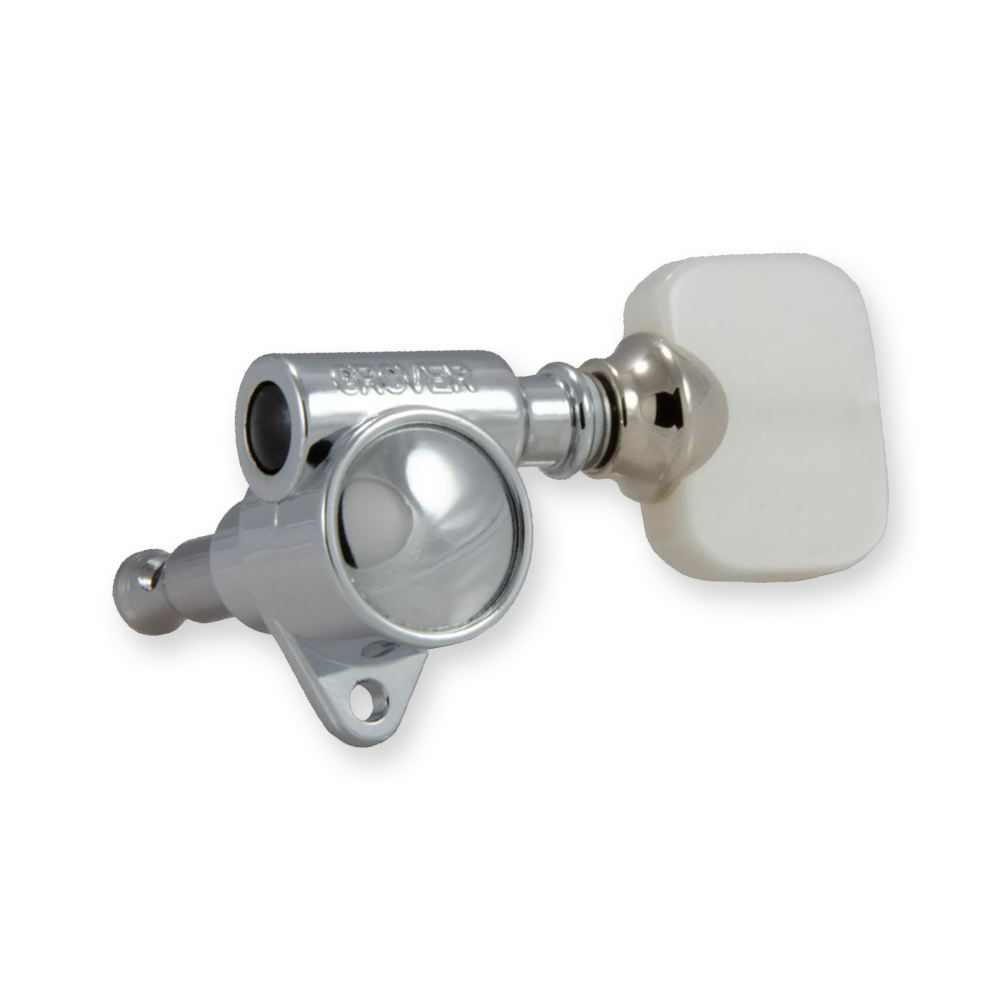 Grover 103C Milk Bottle mechanieken set, chrome, 3L + 3R