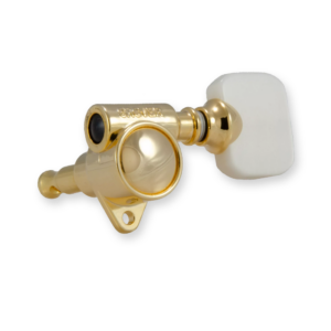 Grover 103G Milk Bottle stemmechanieken set, gold, 3L + 3R