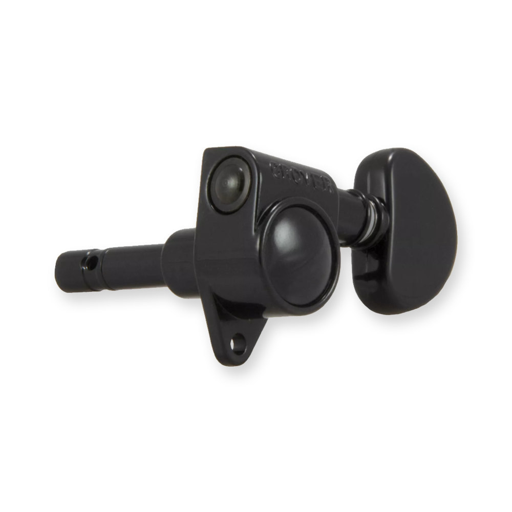 Grover 106BC Locking Rotomatics set, blackchrome, 3L + 3R