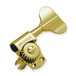 Grover 145G4 bas stemmechanieken, gold, 4 in lijn