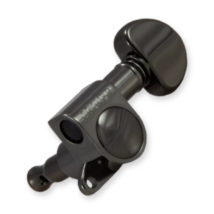 Grover 205BN6 Mini Rotomatics set, black nickel, 6-in-lijn