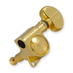 Grover 305G6 Mid-size Rotomatics set, gold, 6-in-lijn