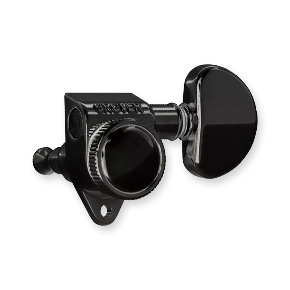 Grover 502BC Locking Rotomatics set, blackchrome, 3L + 3R