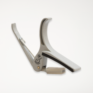 Grover GP750SL Ultra capo voor staalsnaar gitaren, zilver