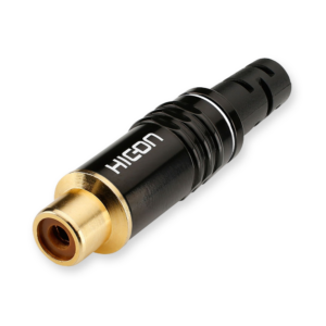 Hicon CF06-WHT RCA cinch plug female