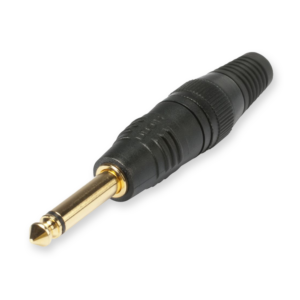 Hicon J63M03-G 6,3 mm jack plug, mono, recht