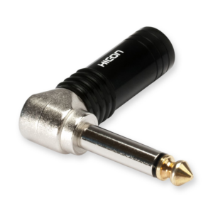 Hicon J63MA04 6,3 mm jack plug, mono, haaks