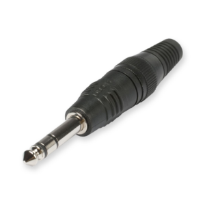 Hicon J63S03 6,3 mm jack plug, stereo, recht
