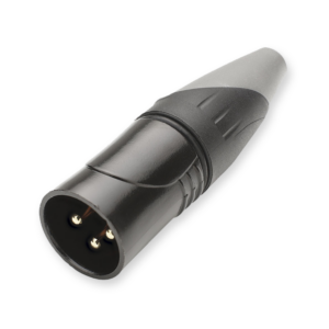 Hicon X3CM-HD-B XLR connector plug male IP67