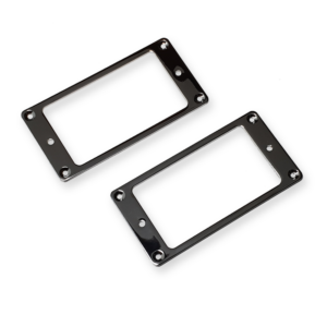 Fleor humbucker frame set, metaal, chrome