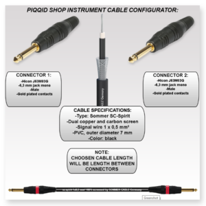 Instrument kabel configurator