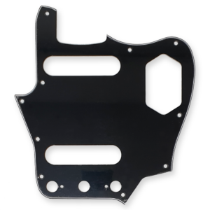 Fleor jaguar slagplaat 3-ply zwart