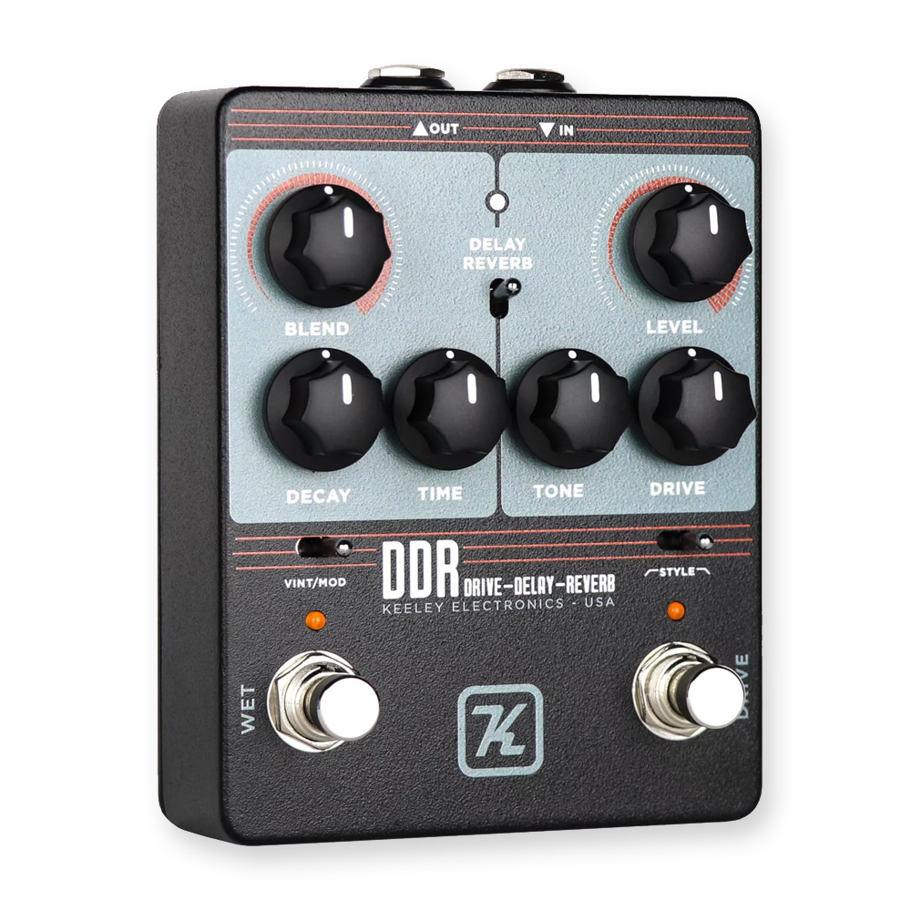 Keeley DDR Overdrive Delay effect pedaal