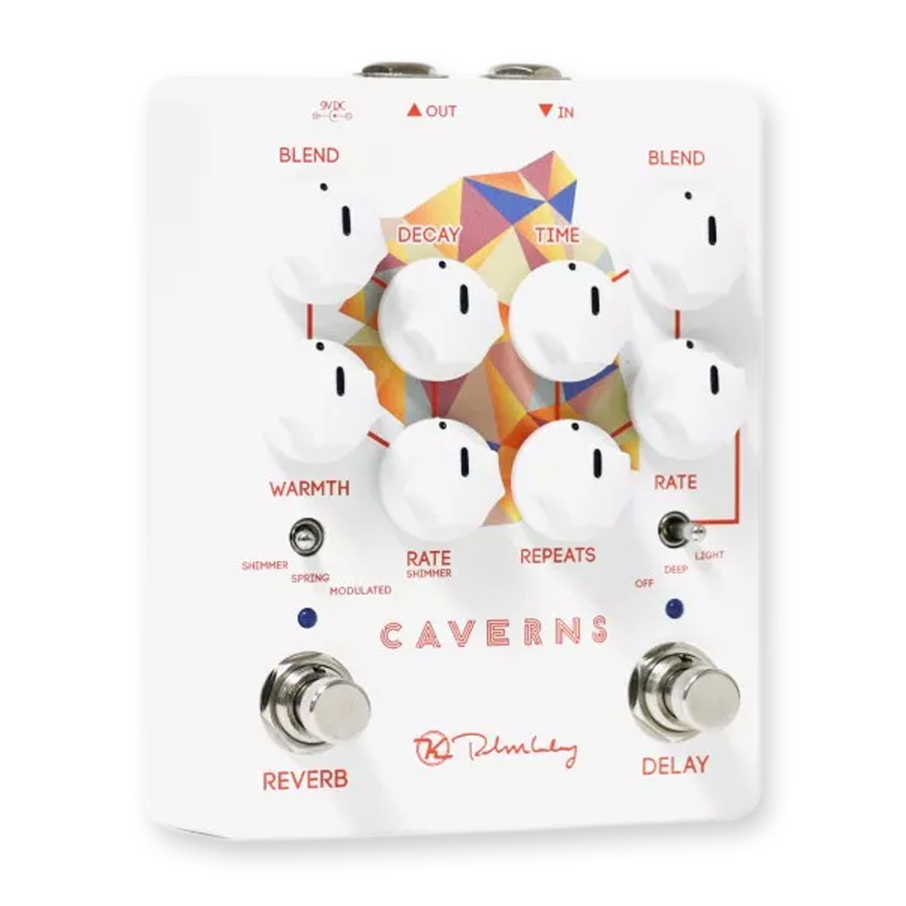 Keeley Caverns V2 delay reverb effect pedaal