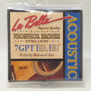 Labella 7GPT Phosphor Bronze 010-050 snarenset