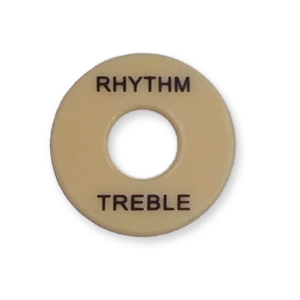 Fleor switch plate rhythm / treble, cream