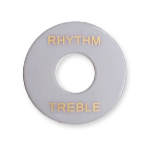 Fleor switch plate rhythm / treble, wit