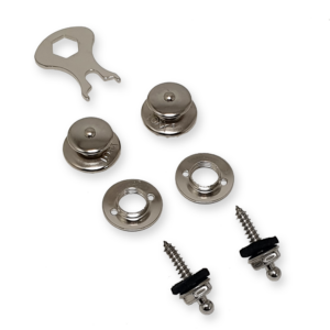 Loxx straplocks set, nickel