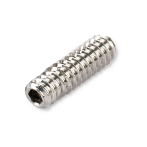 MusicLily brugzadelschroef imbus 9,5 mm USA UNC#4-40x3/8, nickel, 12 stuks