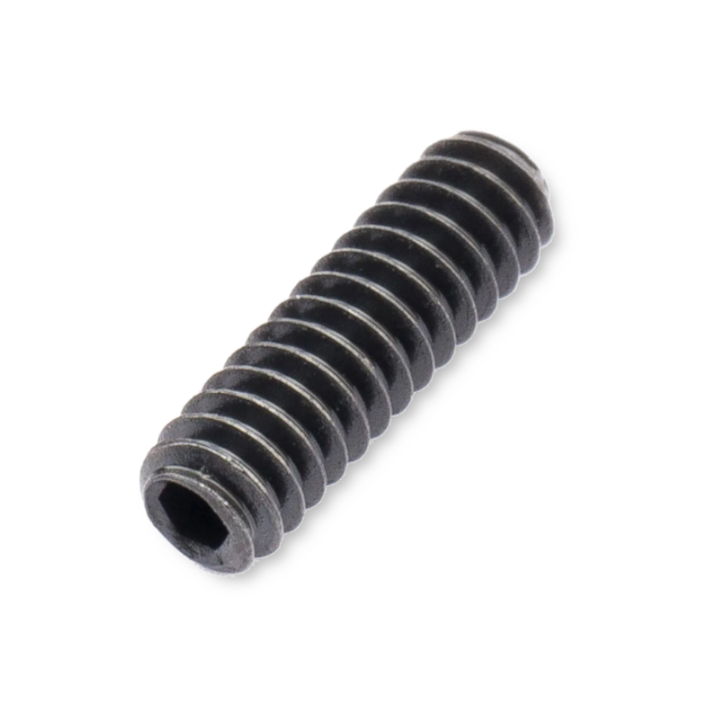 MusicLily brugzadelschroef imbus 9,5 mm USA UNC#4-40x3/8, zwart, 12 stuks