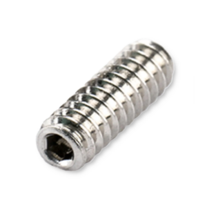 MusicLily brugzadelschroef imbus 8 mm USA UNC#4-48x5/16, nickel, 12 stuks