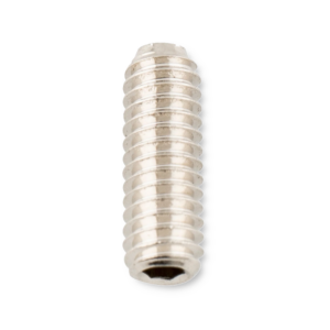 MusicLily brugzadelschroef imbus 8,2 mm USA UNF#4-48x5/16, nickel, 12 stuks
