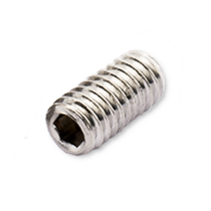 MusicLily brugzadelschroef imbus M3 x 6 mm, nickel, 12 stuks
