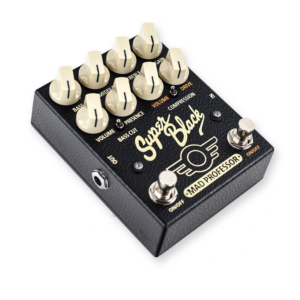 Mad Professor Super Black preamp booster overdrive pedaal
