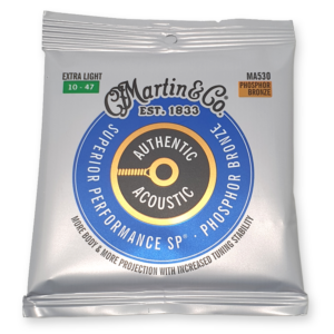 Martin MA530 Authentic 92/8 Phosphor Bronze 010-047 snarenset