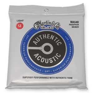 Martin MA540 Authentic 92/8 Phosphor Bronze 012-054 snarenset