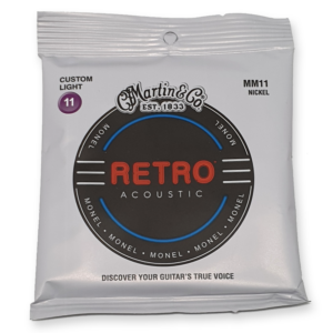 Martin MM11 Retro Acoustic Monel 011-052 snarenset